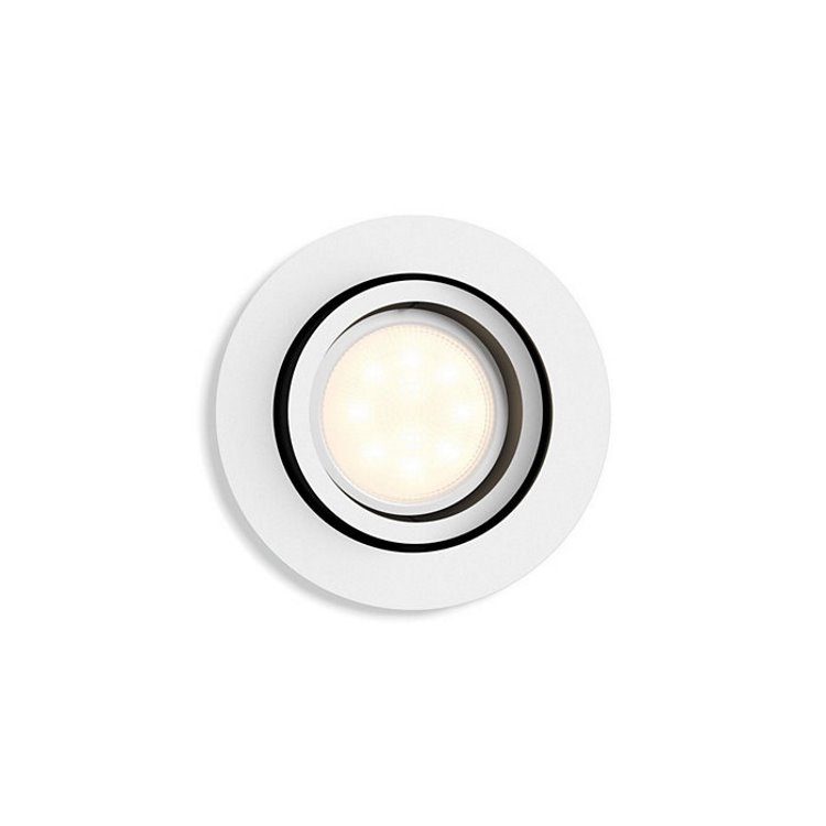 LED externé rozširujúce zapustené bodové svetlo Philips Hue Milliskin 5.5W, White Ambiance