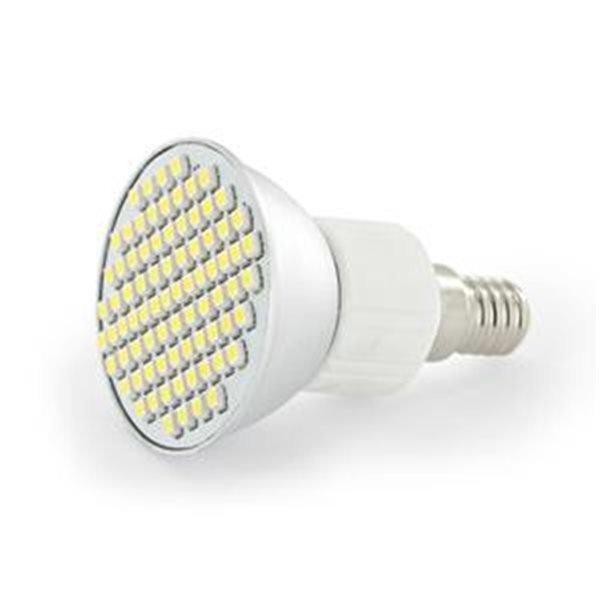 LED žiarovka WhiteEnergy - E14 - 4W - 80xSMD, studená biela - refl