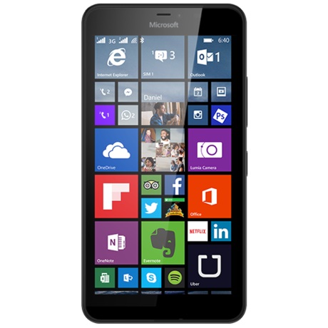 Microsoft Lumia 640 XL, Dual SIM, Black - použitý, trieda A, záruka 12 mesiacov