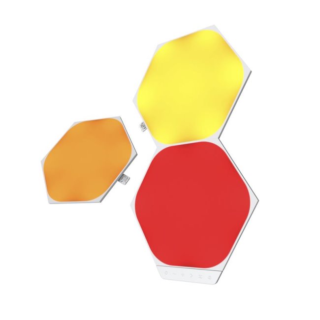Modulárne smart osvetlenie Nanoleaf Shapes Hexagons rozširujúci balík, 3 panely