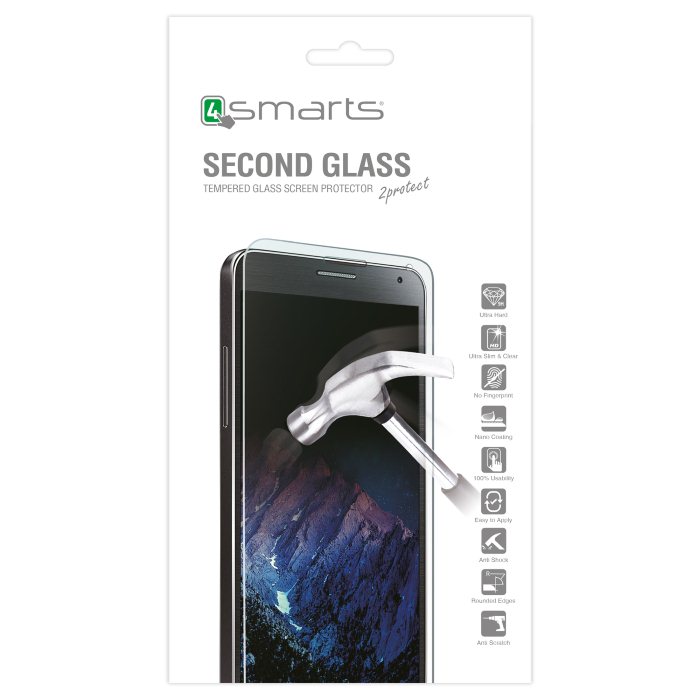 Ochranné temperované sklo 4Smarts pre Apple iPhone X