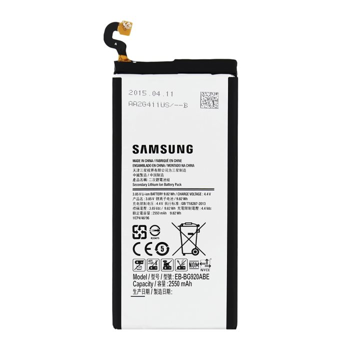 Originálna batéria pre Samsung Galaxy S6 - G920F (2550mAh) EB-BG920ABE