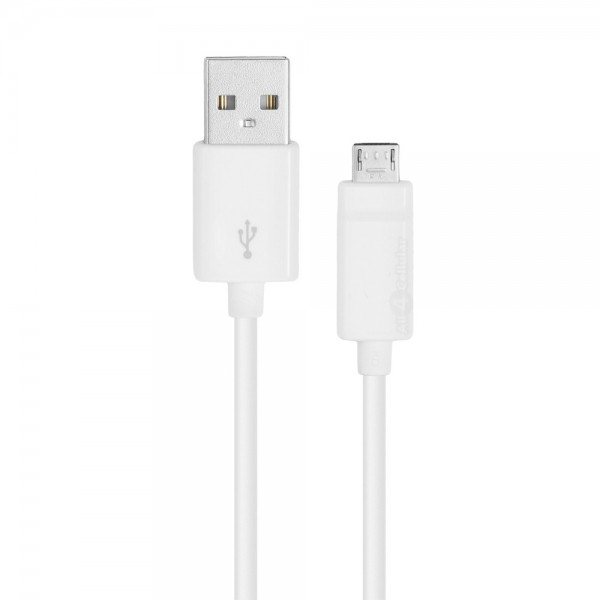 Originálny dátový kábel LG pre Váš smartfón s Micro USB konektorom, White EAD62329704