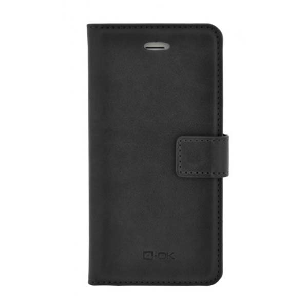 Puzdro 4-OK Wallet With Card Pocket Pre iPhone 6, Čierna