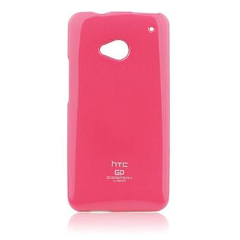 Puzdro Jelly Mercury pre HTC ONE - M8, Pink