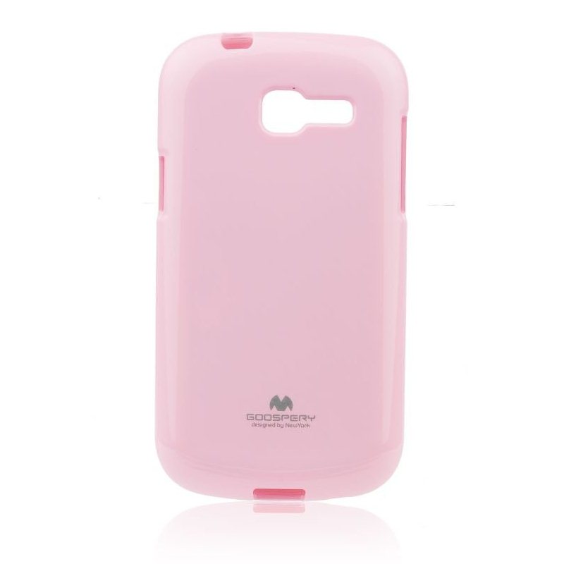 Puzdro Jelly Mercury pre Samsung Galaxy Trend Lite - S7390, Light Pink