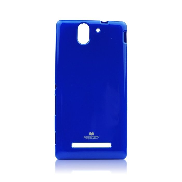 Puzdro Jelly Mercury pre Sony Xperia C3 a C3 Dual, Blue