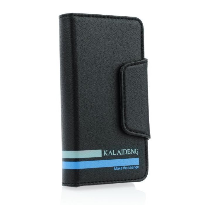 Puzdro Kalaideng Versal pre Váš smartfón s uhlopriečkou od 3.5 do 4.0 palca, Black