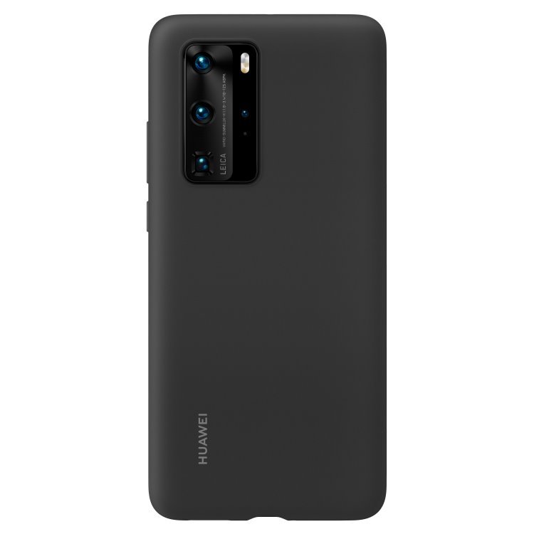 Puzdro originálne Silicone Case pre Huawei P40 Pro, black