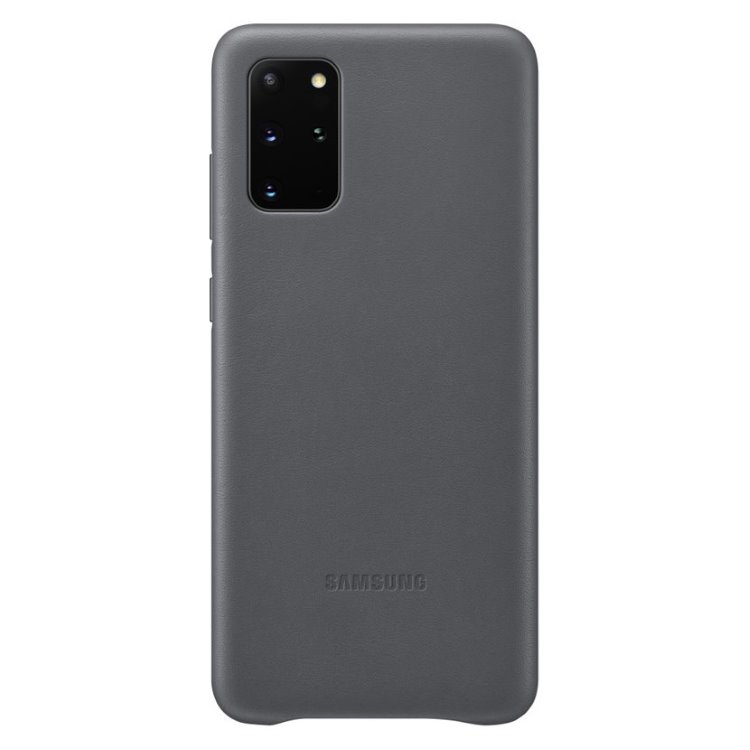 Puzdro Leather Cover pre Samsung Galaxy S20 Plus, gray EF-VG985LJEGEU