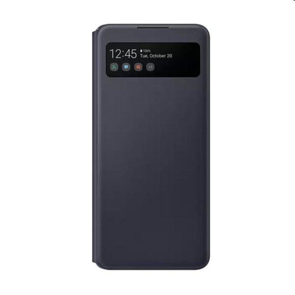 Puzdro Samsung Smart S-View Cover Galaxy A42 - A426B, black (EF-EA426PBEGEE)