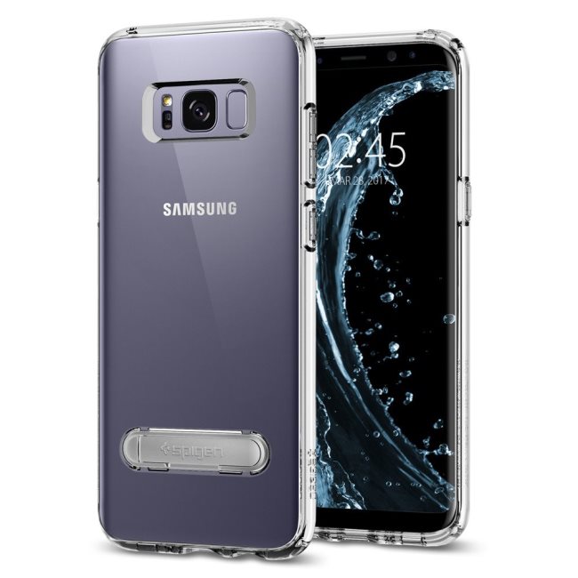 Puzdro Spigen Ultra Hybrid S pre Samsung Galaxy S8 - G950F, Crystal Clear 565CS21634