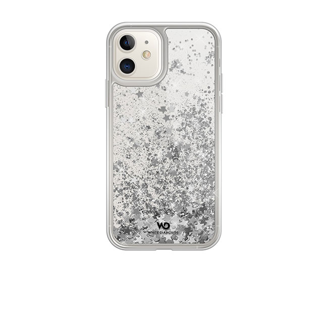 Puzdro White Diamonds Sparkle pre Apple iPhone 11, Silver Stars 1410SPK12