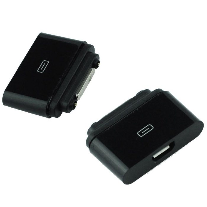 Redukcia Micro USB na magnetický konektor pre nabíjanie Sony Xperia Z1, Z1 Compact, Z2 a Z Ultra, Z3 a Z3 Compact, Black