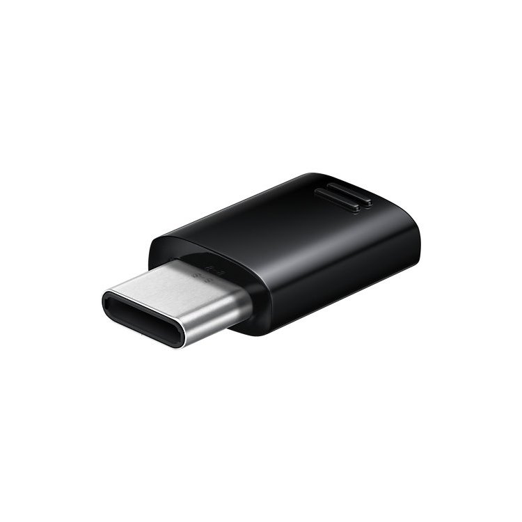 Redukcia Samsung EE-GN930B z MicroUSB na USB-C, Black EE-GN930BBEGWW