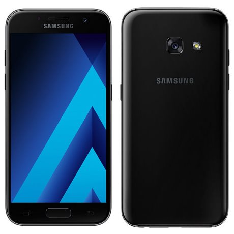 Samsung Galaxy A3 2017 - A320F, 16GB, Black Sky, Trieda A+ - použité, záruka 12 mesiacov