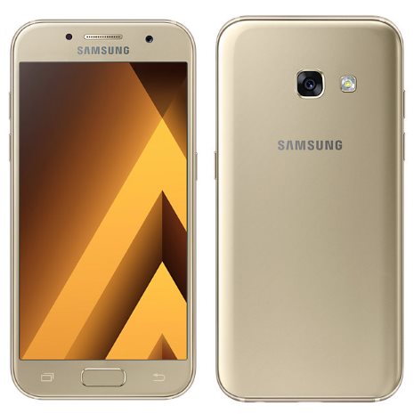 Samsung Galaxy A3 2017 - A320F, 16GB, Gold Sand - rozbalené balenie