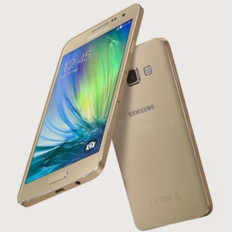 Samsung Galaxy A3 - A300F, 16GB, Champagne Gold/Platinum Silver, Trieda B - použité, záruka 12 mesiacov