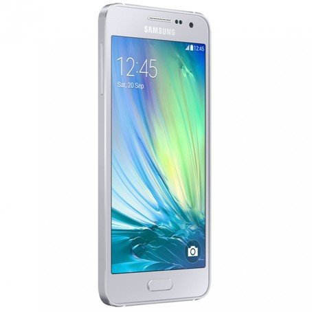Samsung Galaxy A3 - A300F, Single SIM, 16GB, Platinum Silver, Trieda A - použité, záruka 12 mesiacov