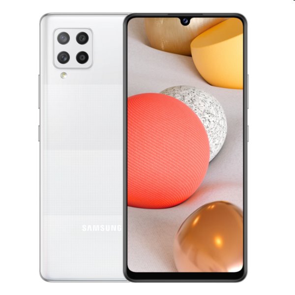 Samsung Galaxy A42 5G - A426B, Dual SIM, 4/128GB, white - SK distribúcia