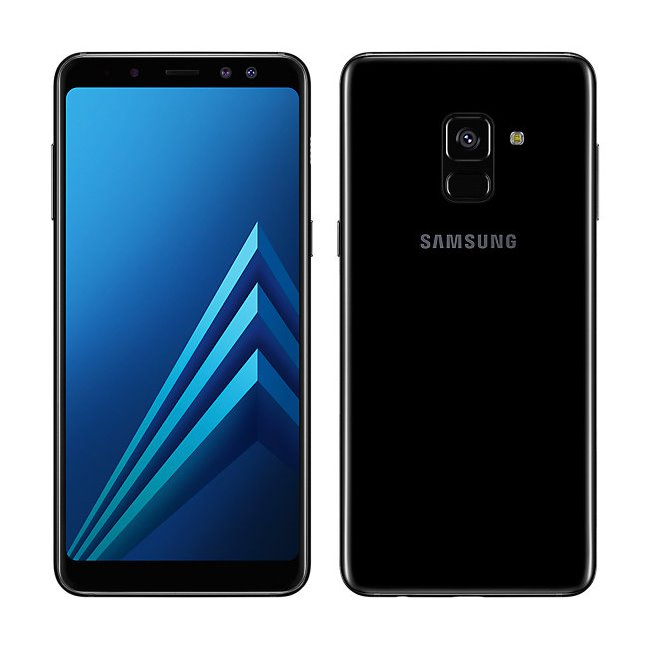 Samsung Galaxy A8 2018 - A530F, Dual SIM, 32GB, čierna - rozbalené balenie