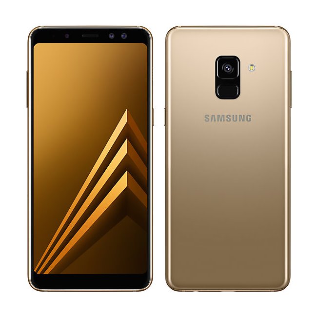 Samsung Galaxy A8 2018 - A530F, Dual SIM, 32GB, Gold - SK distribúcia