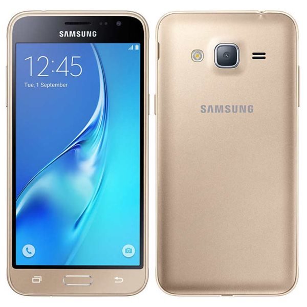 Samsung Galaxy J3 (2016) - J320F, Single SIM, 8GB | Gold, Trieda A - použité, záruka 12 mesiacov