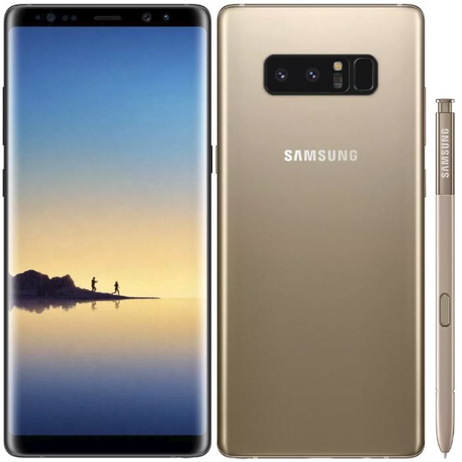 Samsung Galaxy Note 8 - N950F, Dual SIM, 64GB | Maple Gold - rozbalené balenie
