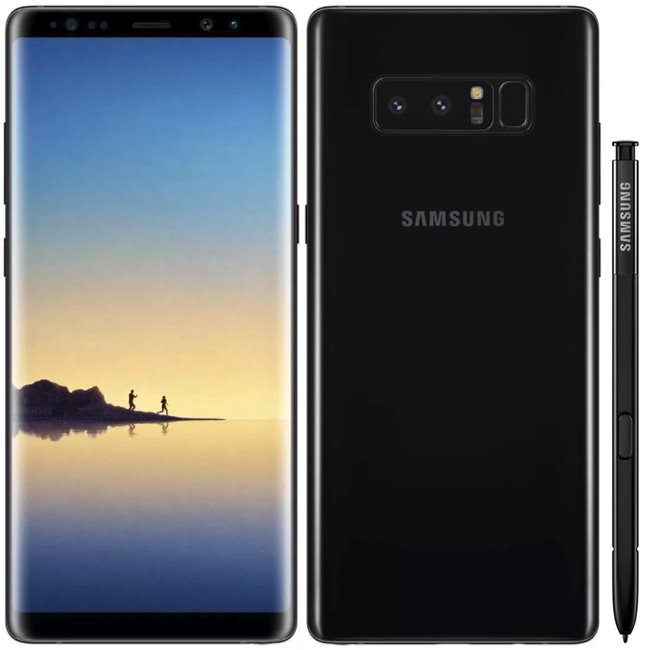 Samsung Galaxy Note 8 - N950F, Single SIM, 64GB, Midnight Black - rozbalené balenie