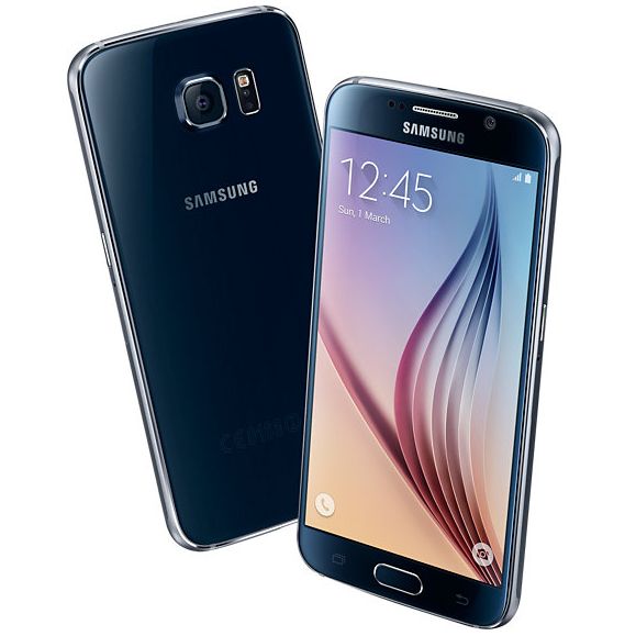 Samsung Galaxy S6 - G920F, 32GB, Black Sapphire, Trieda A - použité, záruka 12 mesiacov