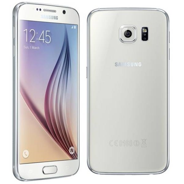 Samsung Galaxy S6 - G920F, 32GB, White Pearl, Trieda B - použité, záruka 12 mesiacov