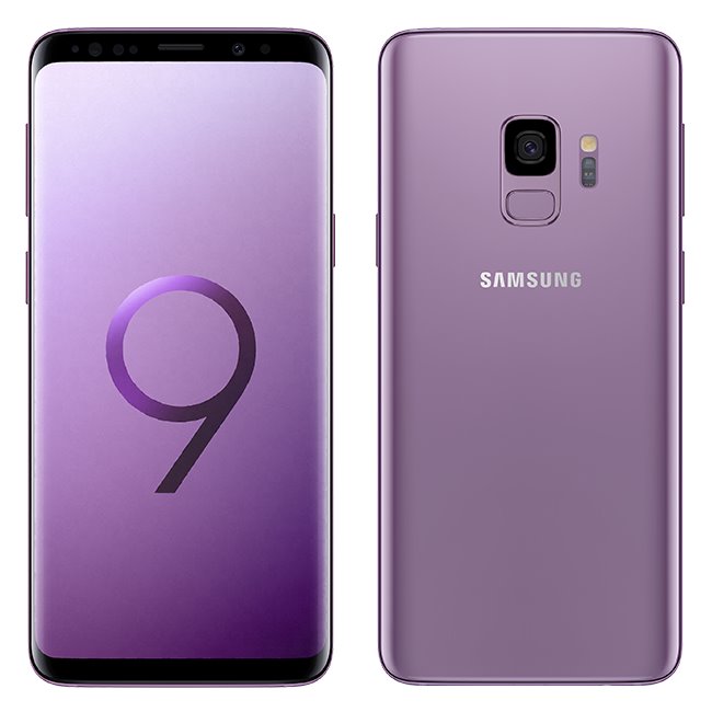 Samsung Galaxy S9 - G960F, Dual SIM, 64GB, Lilac Purple, Trieda B - použité, záruka 12 mesiacov