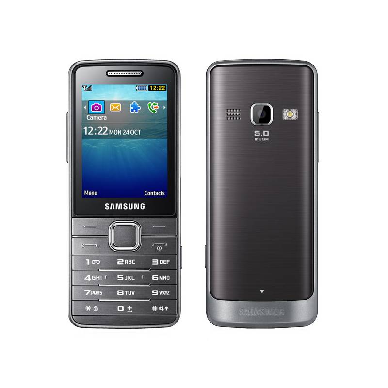 Samsung S5611, strieborná, Trieda A - použité, záruka 12 mesiacov