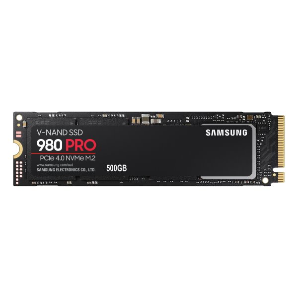 Samsung SSD 980 PRO, 500GB, NVMe M.2 - rýchlosť 6900/5000 MB/s (MZ-V8P500BW)