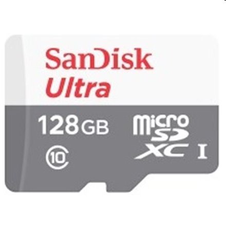 SanDisk Micro SDXC Ultra 128GB, Class 10 - rýchlosť 100 MB/s (SDSQUNR-128G-GN6MN)