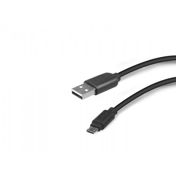 SBS dátový kábel s Micro USB konektorom a dĺžkou 1 m, čierna