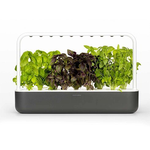 E-shop Click and Grow The Smart kvetináč Garden 9, sivá