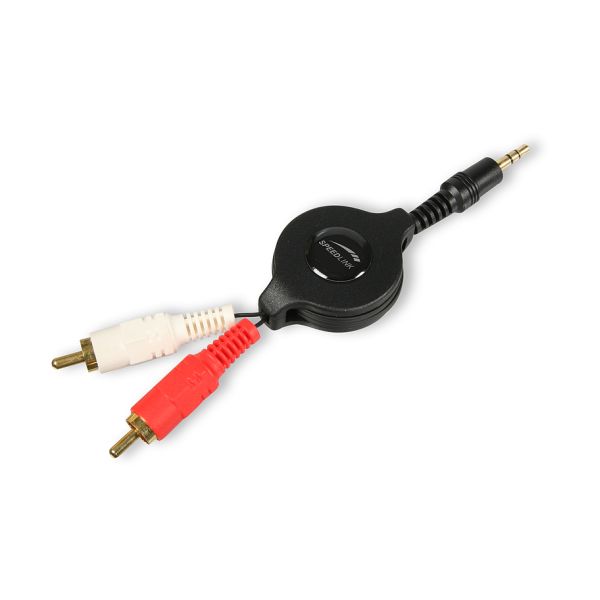 Speed-Link Stereo Cable, retractable