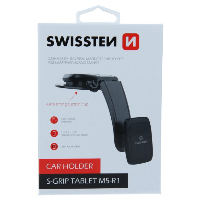 Swissten magnetický držiak na tablet S-Grip na palubnú dosku