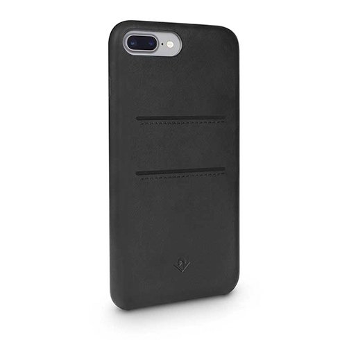 TwelveSouth kryt Relaxed Leather with pockets pre iPhone 7 Plus/8 Plus - Black 12-1653