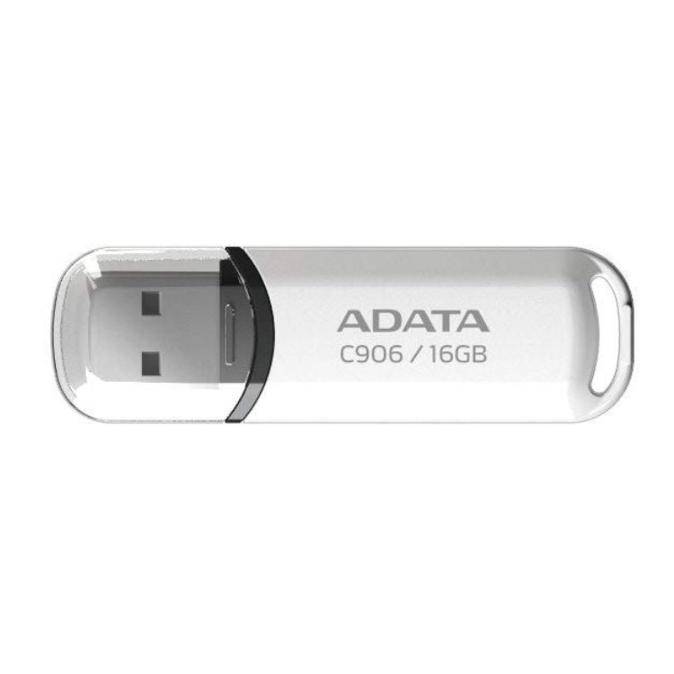 USB kľúč A-Data C906, 16GB, USB 2.0, White (AC906-16G-RWH)