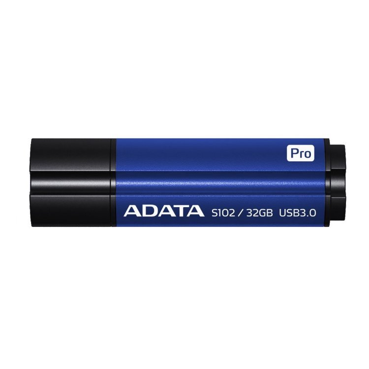 USB kľúč A-Data S102 Pro, 32GB, USB 3.1 - rýchlosť 90/25 MB/s, Blue (AS102P-32G-RBL)