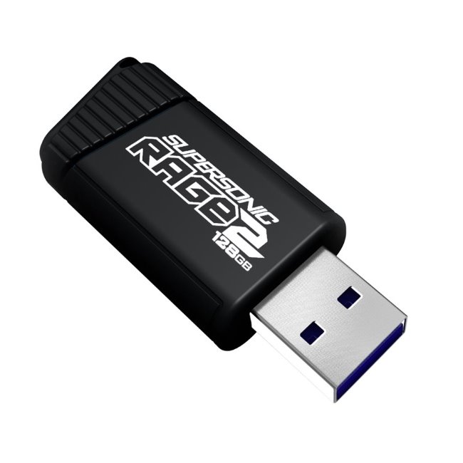 USB kľuč Patriot SuperSonic Rage 2, 128 GB, USB 3.0, rýchlosťť zápisu: 200 MB/s, rýchlosť čítania : 400MB/s