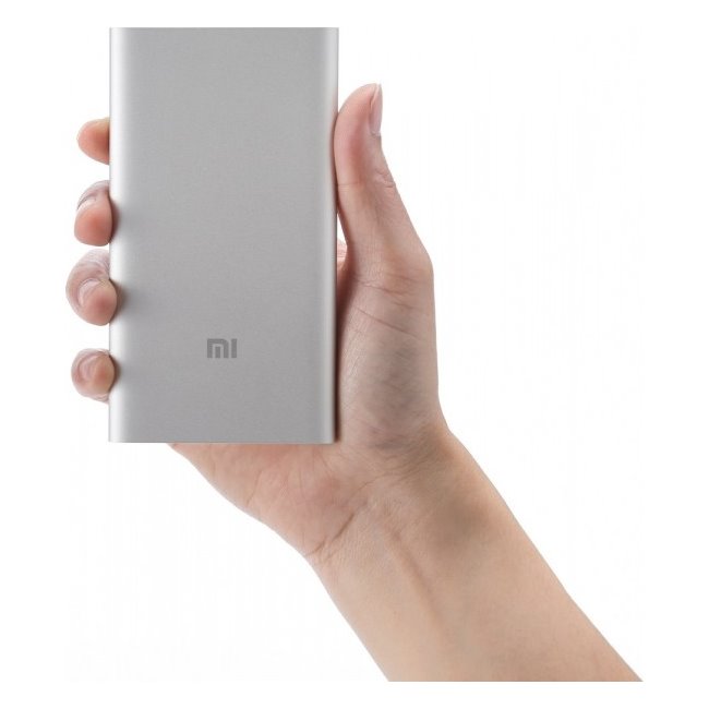 Xiaomi Mi Powerbank, NDY-02-AM - 5000 mAh, Silver - použitý tovar, záruka 12 mesiacov