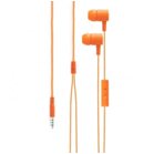 XQISIT iE H20 - káblový Stereo Headset 3.5 mm jack, Orange