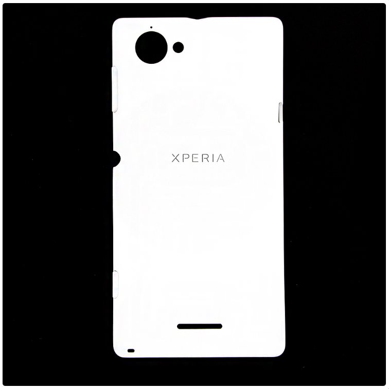 Zadný kryt pre Sony Xperia L - C2105, White