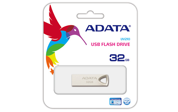 USB kľúč A-DATA UV210, 32GB, USB 2.0 (AUV210-32G-RGD)