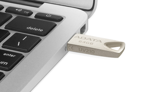 USB kľúč A-DATA UV210, 64GB, USB 2.0 (AUV210-64G-RGD)
