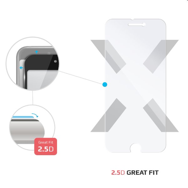FIXED ochranné tvrdené sklo pre Apple iPhone 6/6S/7/8/SE (2020/2022)