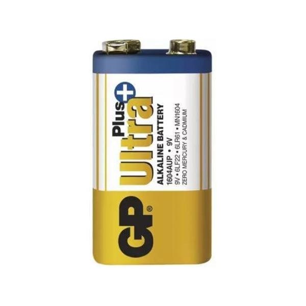 GP alkalická batéria ULTRA PLUS 9V (6LF22) 1BL